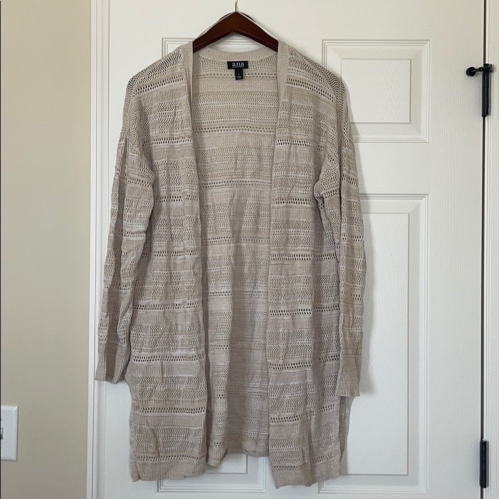 Long sleeve open cardigan